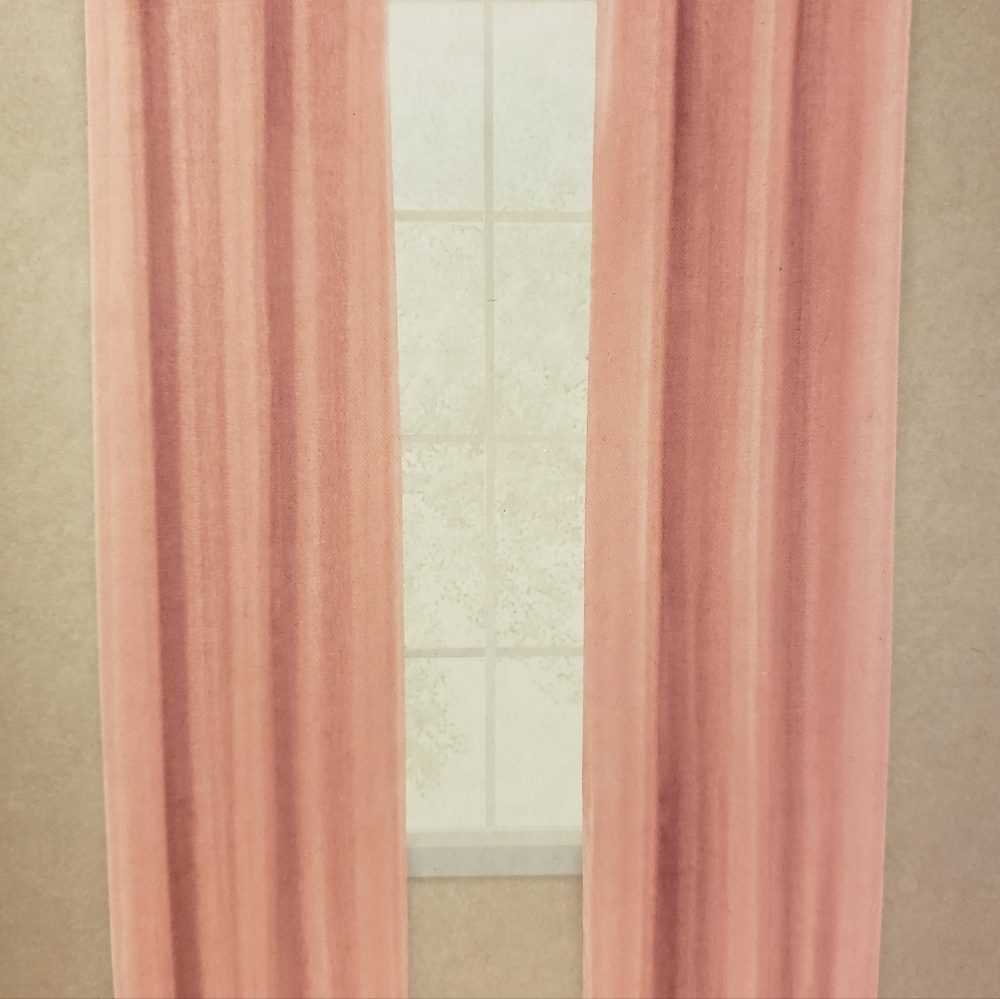 Two Sets Jaclyn Love Antique Satin Curtains